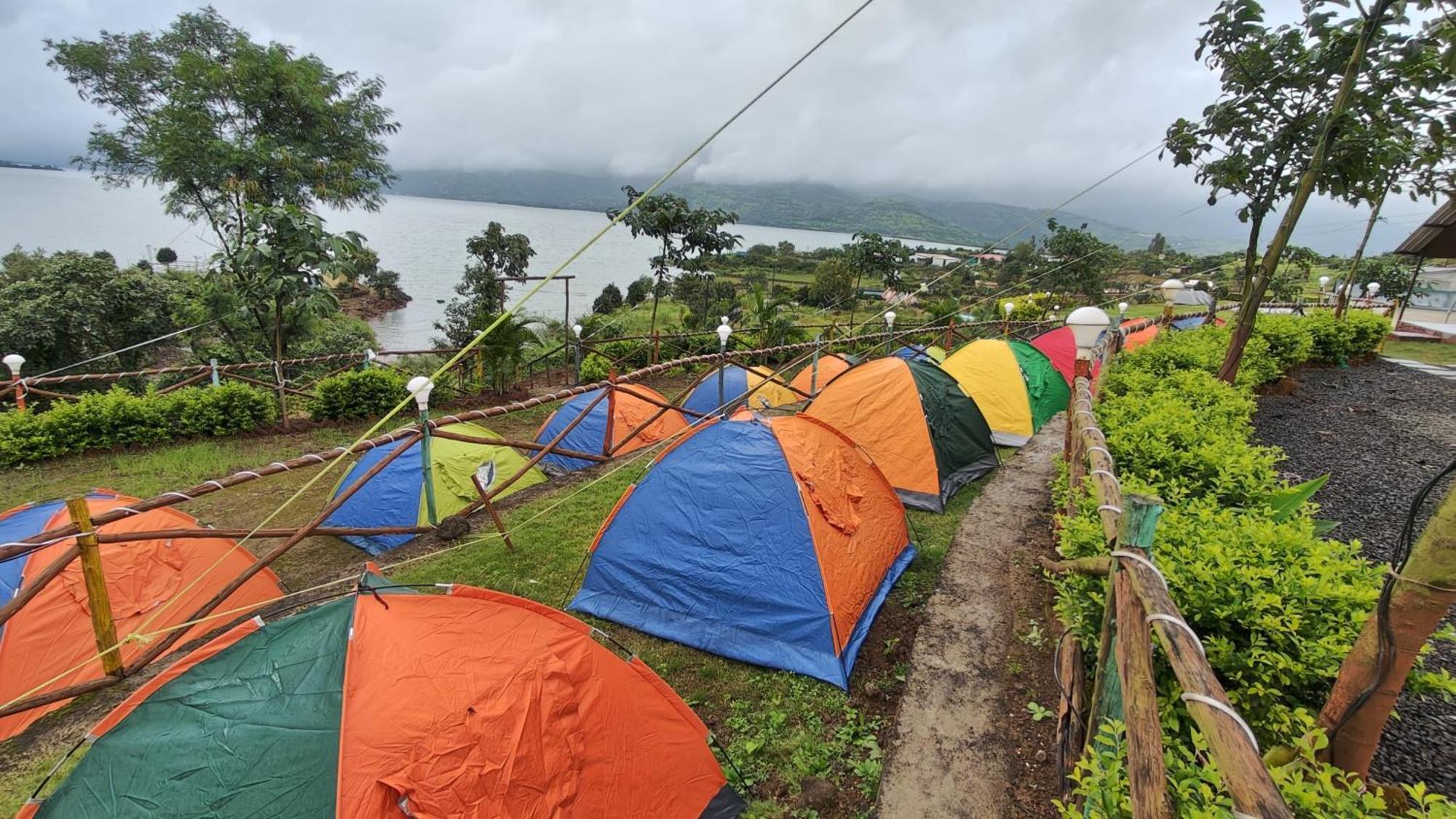 Shelby Pawana Lake Cottages & Camping Tents Lonavala Dış mekan fotoğraf